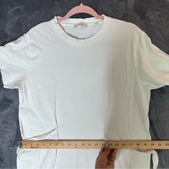 Vince Short-Sleeve Waist-Tie T-Shirt Dress - Picture 3 of 11